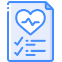 a checklist chart with a heart