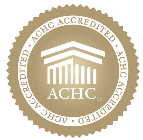 accreditation logo from ACHC (Accreditation Commission for Health Care)